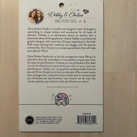 Shine Sticker Studio Weekly Sticker Kit - Picture 2 of 8